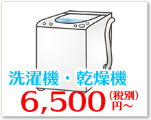 家電リサイクル　洗濯機、乾燥機